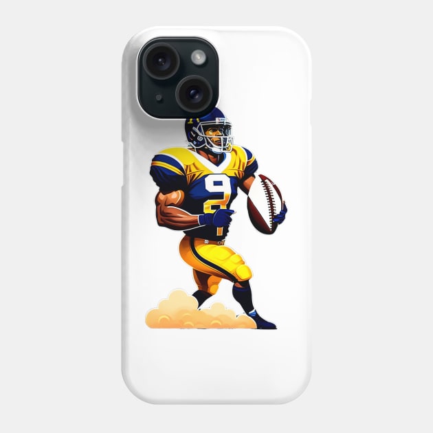 American Football Phone Case by ArtShare