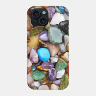 Colorful pebbles stones Phone Case