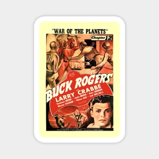 Classic Buck Rogers Serial Poster - War of the Planets Magnet