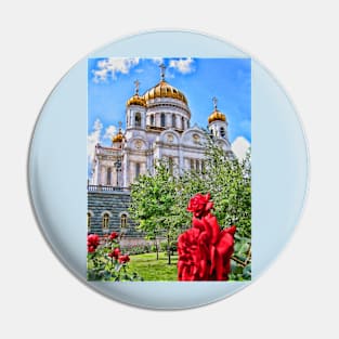 The Cathedral of Christ the Saviour, Moscow, Russia Pin