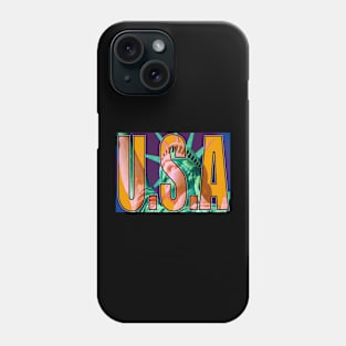 LIBERTY TRIPPY USA Phone Case