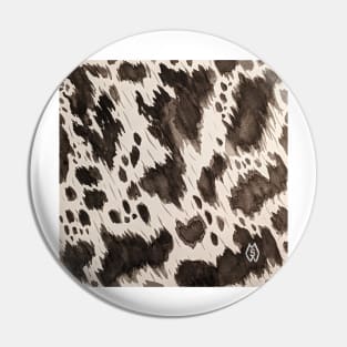 Holstein Cow spots Pin