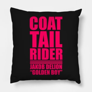 Jakob DeLion "Coat Tail Rider" Pillow