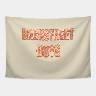 backstreet Text vintage Tapestry