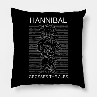 Hannibal Crosses the Alps Pillow