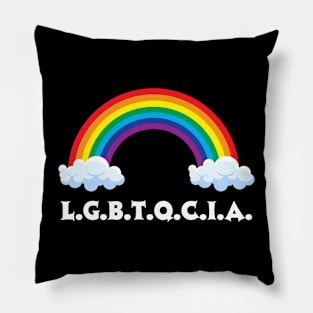 lgbtqcia Pillow