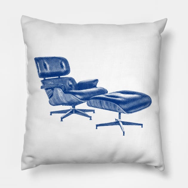 Eames Chair Pillow by FrozenCharlotte