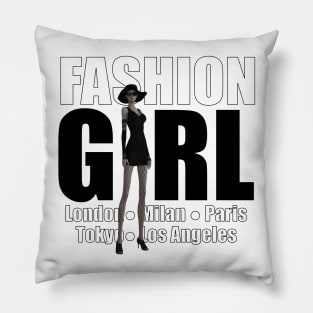 Fashion Girl Pillow