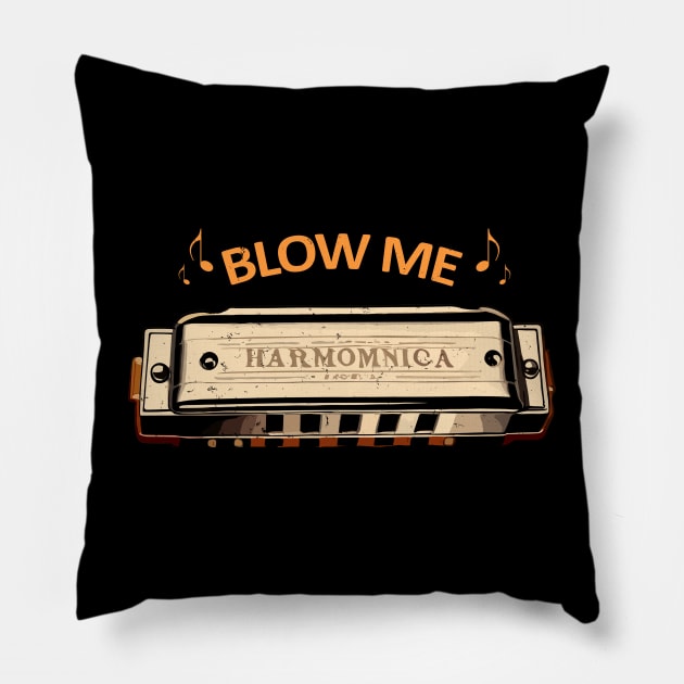 harmonica Pillow by Circle Project