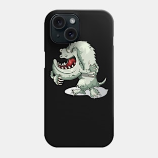 Grey Monster Phone Case