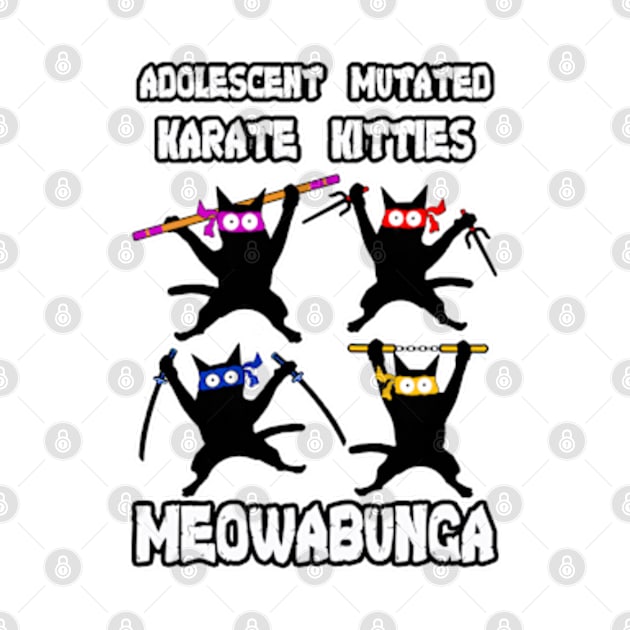 Adolescent Mutated Karate Kitties Team by Gamers Gear