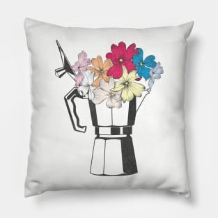 Mocca Flowers Pillow