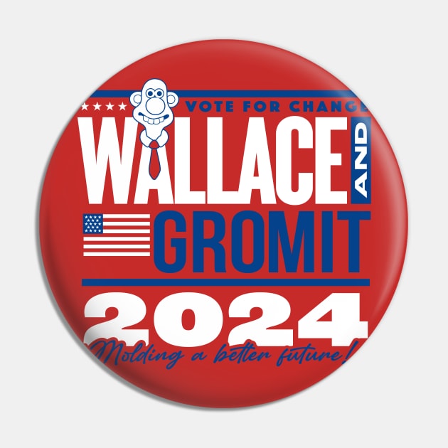 Wallace & Gromit 2024 Pin by MindsparkCreative