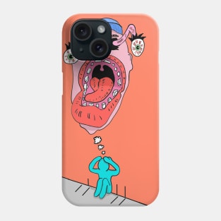 The noise upstairs Phone Case