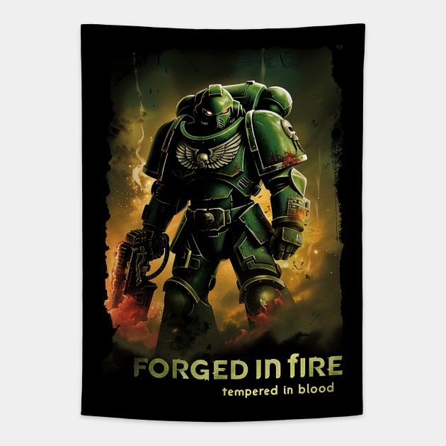 Forged in fire Tapestry by obstinator