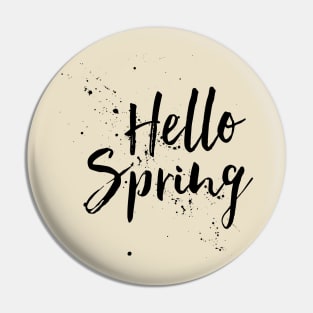 Hello Spring Pin