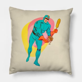 Captain corndog Pillow