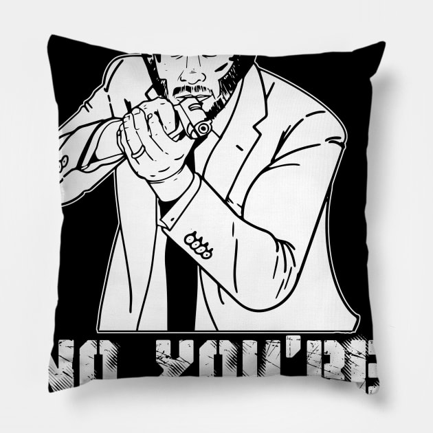 John Wick You're Breathtaking Pillow by GodsBurden