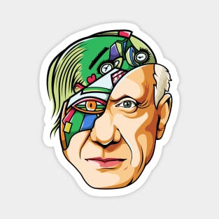 Picasso portrait Magnet