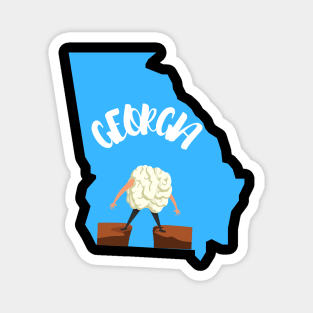 Georgia On My Mind Magnet