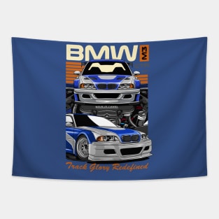 BMW GTR Admiration Tapestry