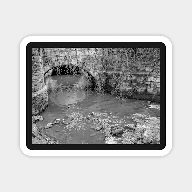 Bridge over the river in the Dutch city of Maastricht Magnet by yackers1