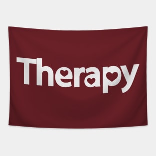 Therapy providing therapy typography design Tapestry