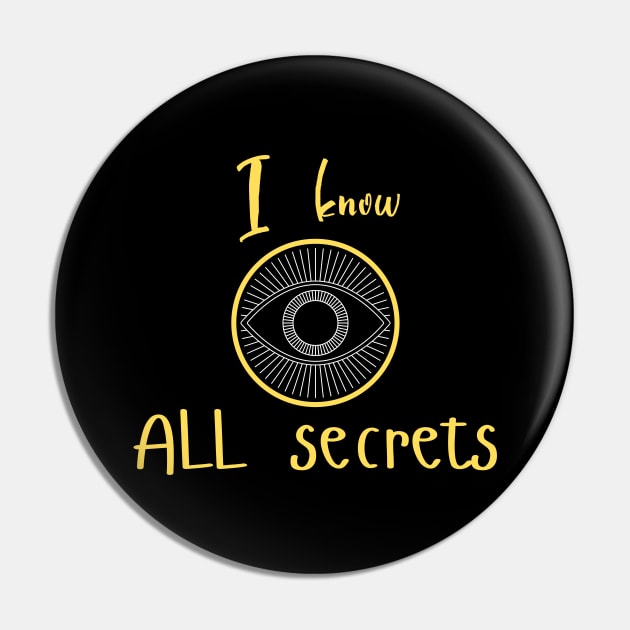 All-seeing eye secret society Pin by Art-Julia