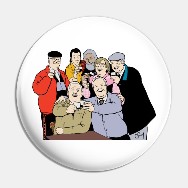 Still Game (Colour) Pin by littlefence