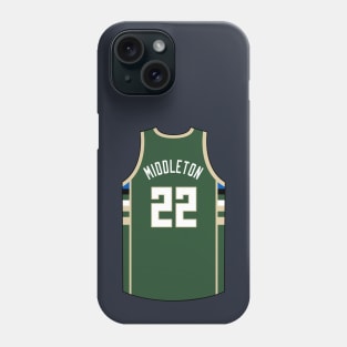 Khris Middleton Milwaukee Jersey Qiangy Phone Case