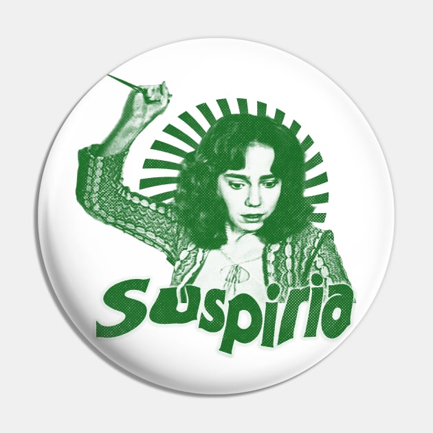 Suspiria - horror film green solid style (exclusive art) Pin by Loreatees