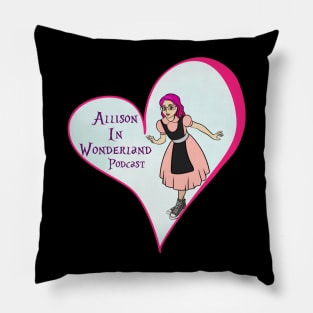 Allison in Wonderland Mental Health Podcast Pillow