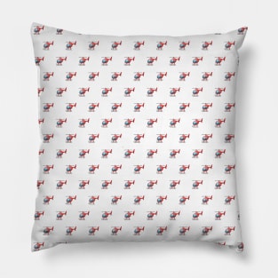 Tony Lopez Helicopter - helicopter emoji pattern - Tiktok Lopez brothers Pillow