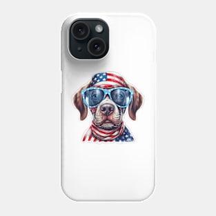 4th of July Dog #5 Phone Case