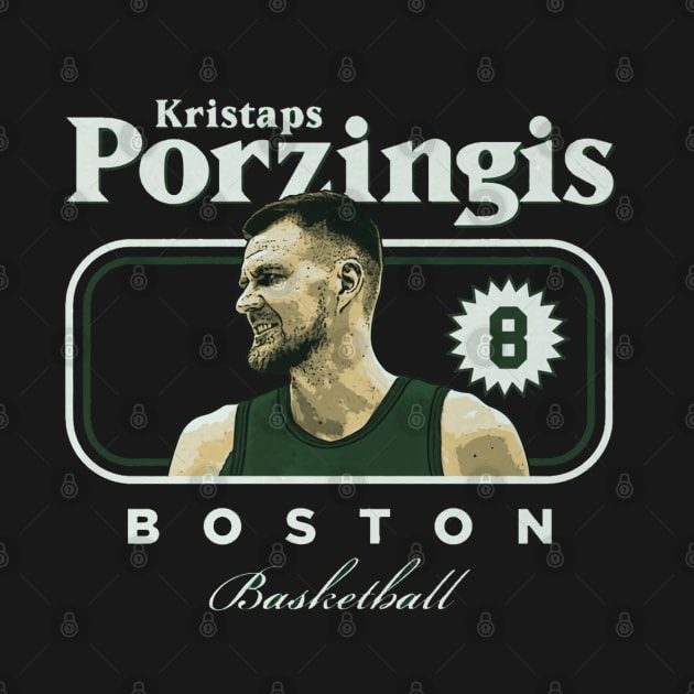 Kristaps Porzingis Boston Cover by ClarityMacaws