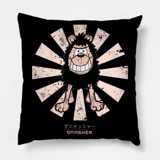 Gnasher Retro Japanese Pillow