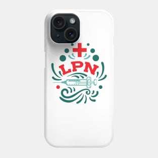 LPN Licensed Practical Nurse Phone Case