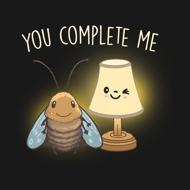 You Complete Me Valentines Day by Nessanya