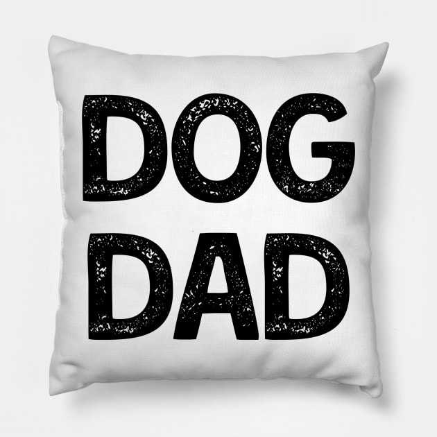 Dog Dad Pillow by stickersbyjori