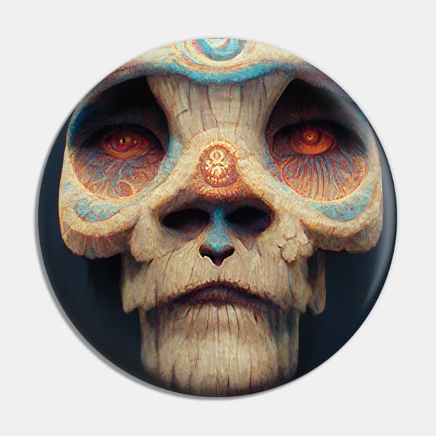 Fungi Shaman Pin by loskotno