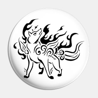 Okami Amaterasu Pin