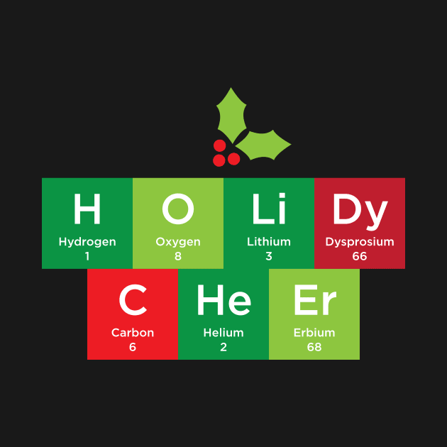 Funny Christmas Chemistry - Holiday Cheer by toddsimpson