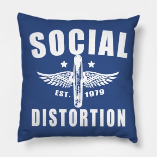 social 1978 distortion 3 Pillow