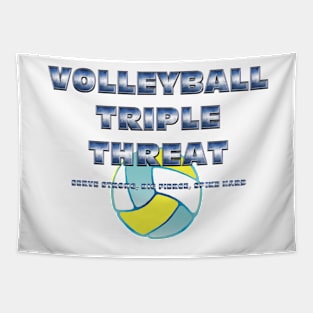 Volleyball Triple Tapestry