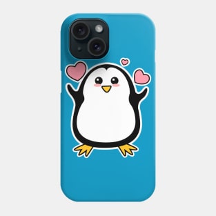 Cute Penguin Cartoon Phone Case