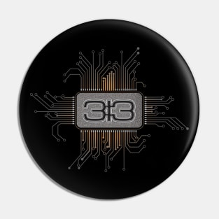 Detroit Techno Micro Chip (Preview) Pin