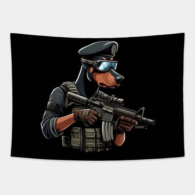 The Doggyguard Tapestry by Tedwear