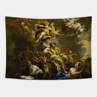 Baroque Painting Texture Tapestry