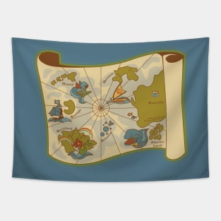 The Colorful Seas Tapestry