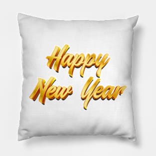 Happy New Year Elegance Pillow